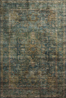 Loloi II Anniston Lagoon  Multi 18 x 18 Sample Rug