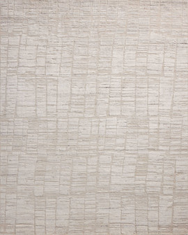 Jean Stoffer x Loloi Daniel Antique Ivory 18 x 18 Sample Rug