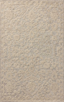 Loloi Prudence Mist  Ivory 18 x 18 Sample Rug