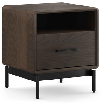 BDI Linq Bedroom Nightstand 22-Inch in Toasted Oak