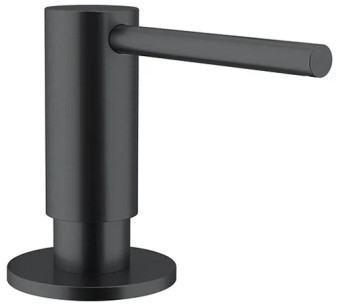 Franke Steel Collection Black Stainless Steel Soap Dispenser