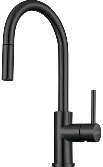 Franke Cube Black Stainless Steel BarPrep Kitchen Faucet