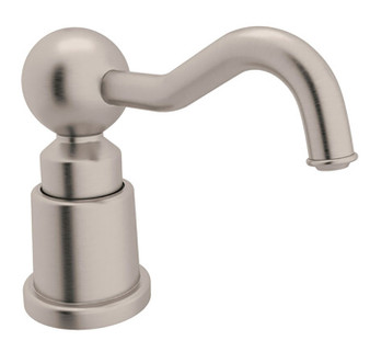 Rohl Country SoapLotion Satin Nickel Dispenser