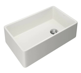 Rohl 36 Pergame Allia Fireclay Single Bowl Kitchen Sink