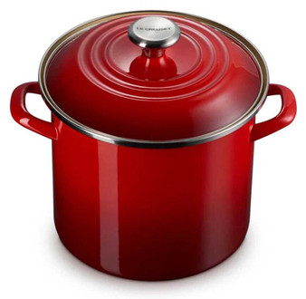 Le Creuset 8 Qt. Classic Round Stockpot in Cerise