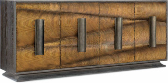 Hooker Furniture Living Room Melange Swaley Four Door Credenza