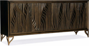 Hooker Furniture Home Entertainment Melange Mountgomery Four Door Credenza