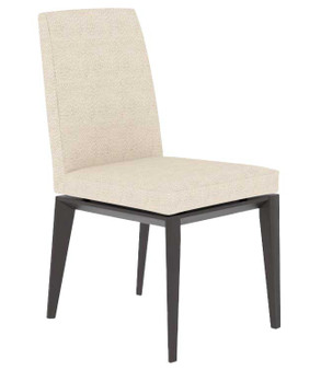 Canadel Downtown Swivel Dining Chair 5146 in Ebony Washed 6K Sunbrella