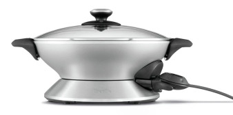 Breville Stainless Steel Electric Hot Wok