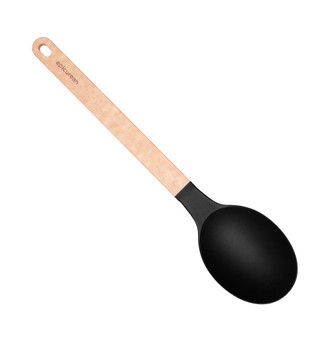 Epicurean Gourmet Series Utensils Natural Black Large Spoon