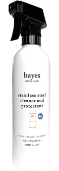 Bayes Home Care 16 Oz. Stainless Steel Cleaner And Protectant