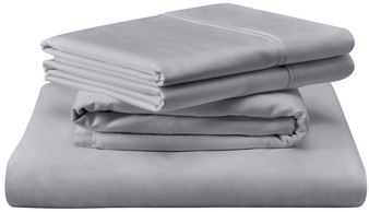 Tempur-Pedic TEMPUR-Luxe Egyptian Cotton Cool Gray King Sheet Set