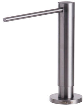 The Galley Gun Metal Gray Stainless Steel Soap Dispenser