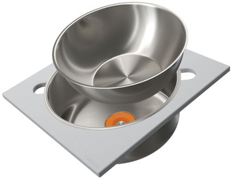 The Galley Gray Dual-Tier Wash  Serve Set