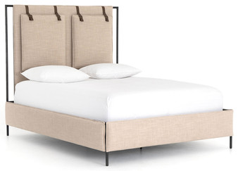 Four Hands Irondale Collection Leigh Upholstered Queen Bed