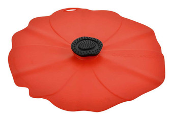 Charles Viancin 9 Poppy Air-Tight Silicone Lid