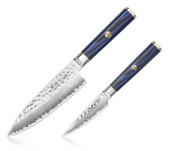 Cangshan 2-Piece Knife Set Kita Series With Blue Handle