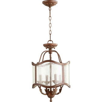 Traditional Salento 13" Glass Dual In Vintage Copper