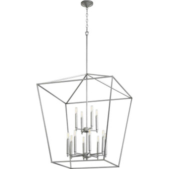 Traditional Gabriel 12 Light Entry In Classic Nickel