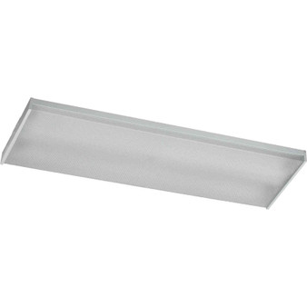 Transitional 4' 4X32W T8 Wrap With Steel In White