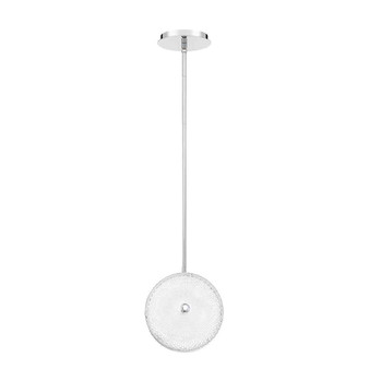 Caledonia Clear 10" Round Pendant