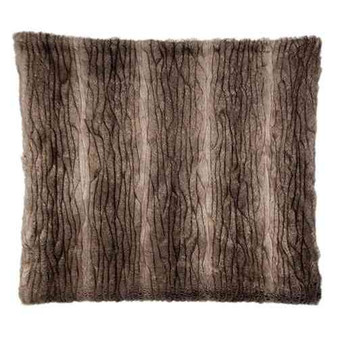 Yukon Java Faux Fur Pillow Poly Insert 20x20