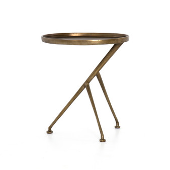 Schmidt Accent Table-Raw Antique Brass