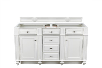 Bristol 60" Double Vanity, Bright White