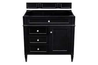 Brittany 36" Single Vanity, Black Onyx