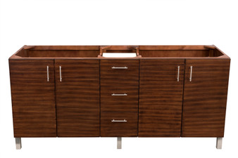 Metropolitan 72" Double Vanity, American Walnut