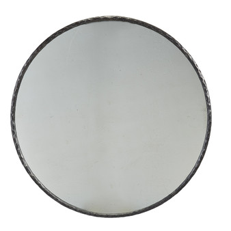 Round Mirror, Metal Edge