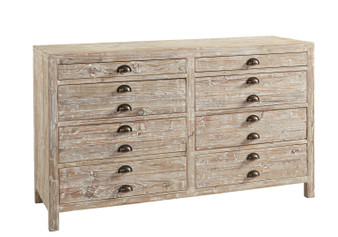 Apothecary Chest, Medium - Whitewashed