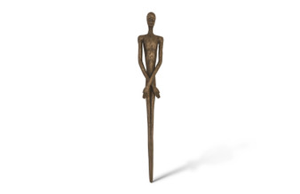Lloyd Wall Sculpture, Resin, Bronze Finish