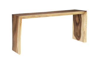 Waterfall Console Table, Natural