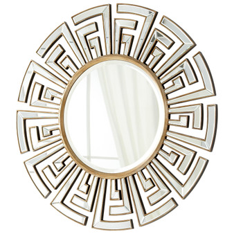 Cleopatra Mirror | Clear and Gold