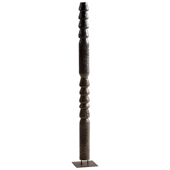 Kinsey Totem Sculpture Designed by J. Kent Martin | Black - Large