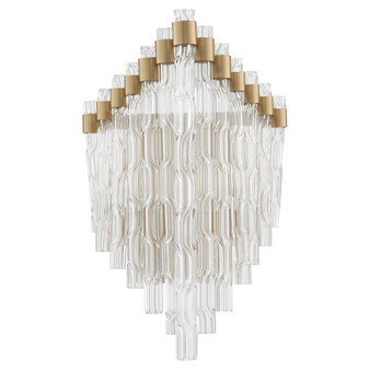 Nobel Wall Sconce | Aged Brass