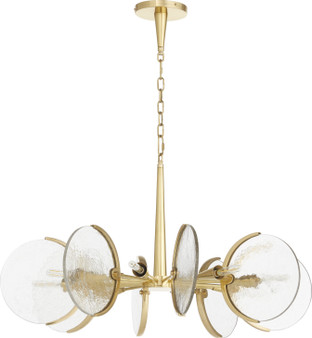 Alton 8-Light Chandelier | Aged Brass