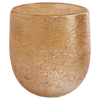 Golden Taffy Vase | Light Gold - Medium