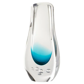 Tidepool Vase | Blue and Clear - Small
