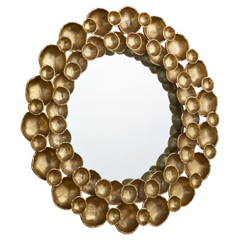 Gala Mirror Designed by J. Kent Martin | Antique Brass