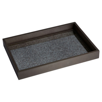 Mayfair Tray Designed by J. Kent Martin | Smoke Grey