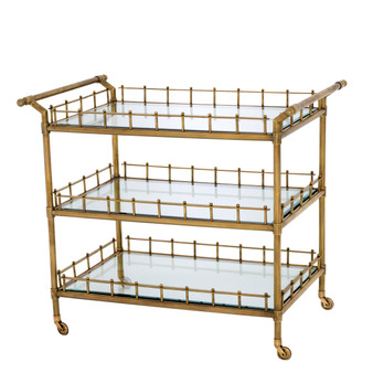 Trolley Scarlett Vintage Brass Finish