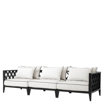 Outdoor Sofa Ocean Club Black/Sunbrella Canvas