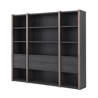 Cabinet Canova Charcoal Grey Oak Veneer