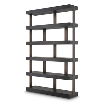 Cabinet Dalmar Charcoal Grey Oak Veneer