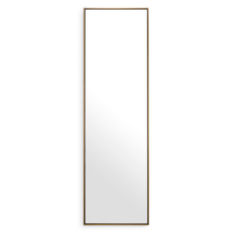 Mirror Redondo L Brushed Brass Finish