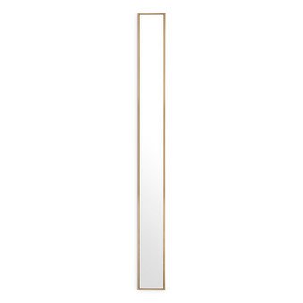 Mirror Redondo Brushed Brass Finish 20 x 200 cm