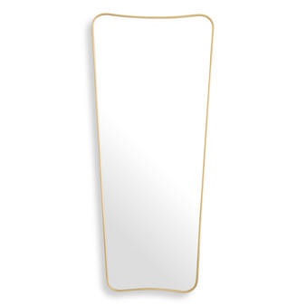 Mirror Vivienne L Brushed Brass Finish