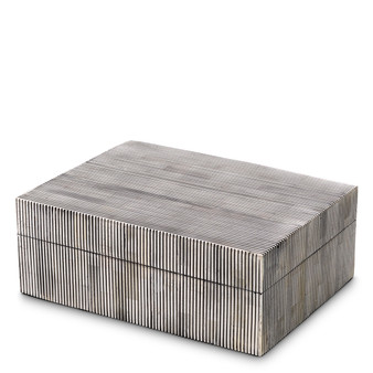 Box Lucille S Grey Bone